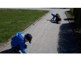 Malování na chodník
