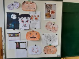 Halloween a škola plná strašidel