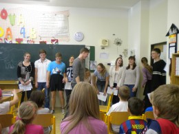 Projekt Čtenář na jevišti - Puntíkáři z 9.A