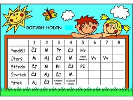 Nový rozvrh