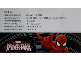 Organizace školního roku 2017/2018