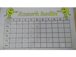Rozvrh 4.B