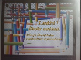 Vítejte v novém školním roce