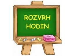 Rozvrh hodin 9.A