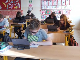 Cvičení s tablety